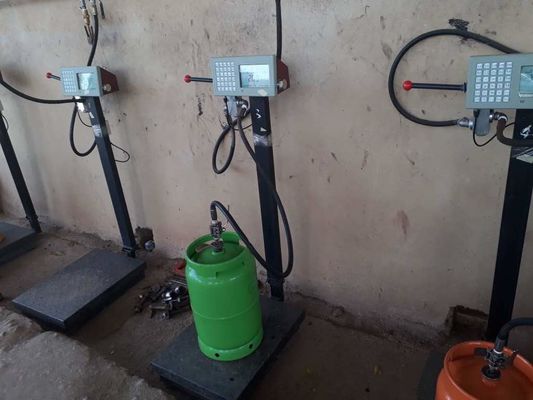 Compact Automatic Cut Off LPG Gas Cylinder Filling Machine