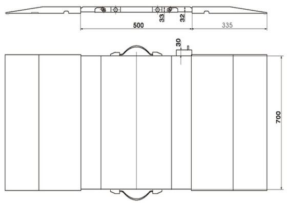 Portable 30 Ton Wireless Truck Scales