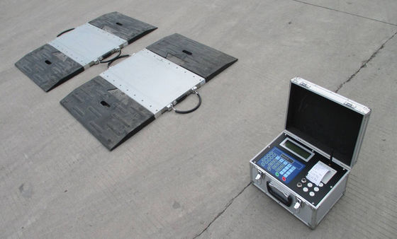 Wireless Portable Truck Axle Scales With Touch Screen Indicator
