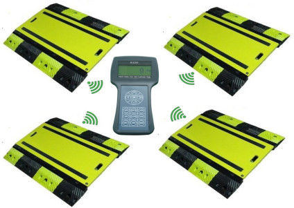 डिजिटल एल्यूमिनियम मिश्र धातु वायरलेस पोर्टेबल एक्सल स्केल